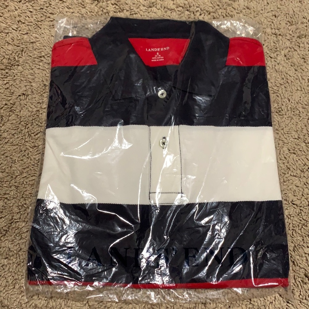 NEW men’s striped wardrobe mesh top